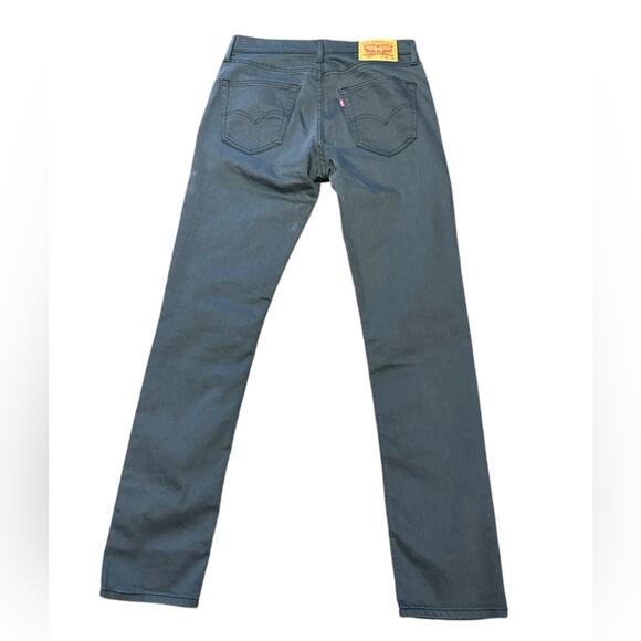 Levi’s 511 Charcoal Gray Jeans in a Size 32 x 34 Cotton Polyester - Picture 1 of 9